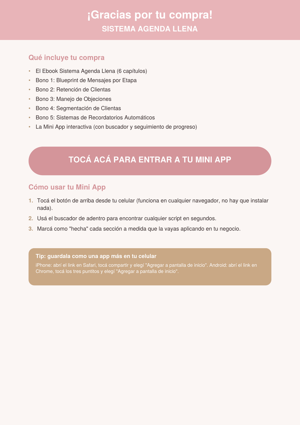 Sistema Agenda LLena: Sistema de Ventas por WhatsApp para Estetica